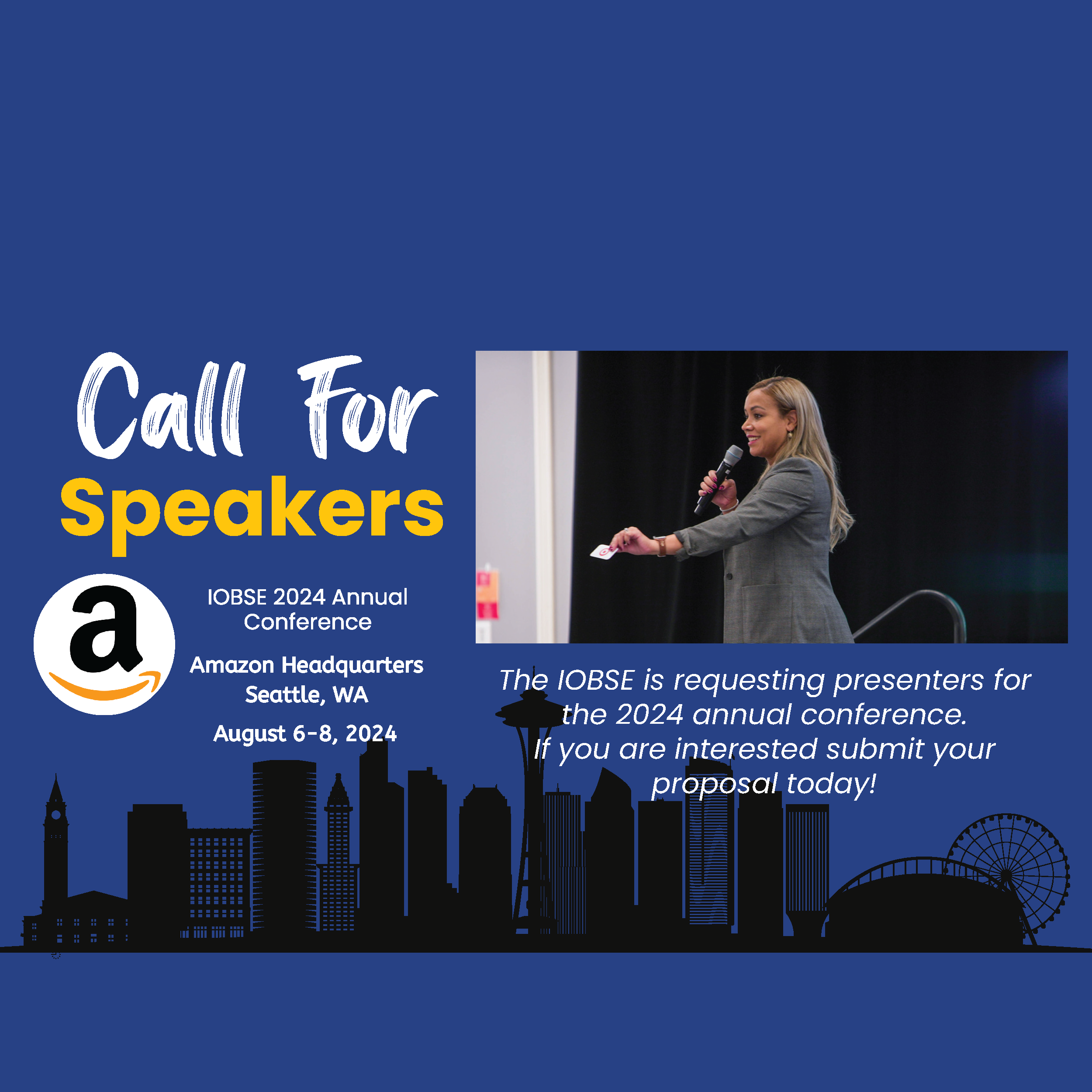 IOBSE 2024 Call For Speakers